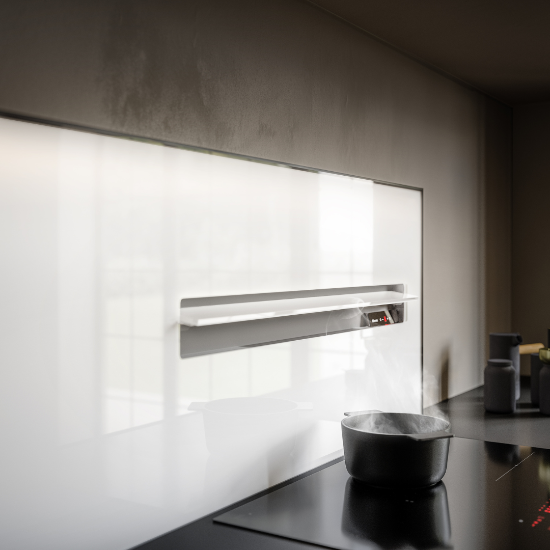 FotoDe Air-Wall is een discrete oplossing voor de eigentijdse keuken